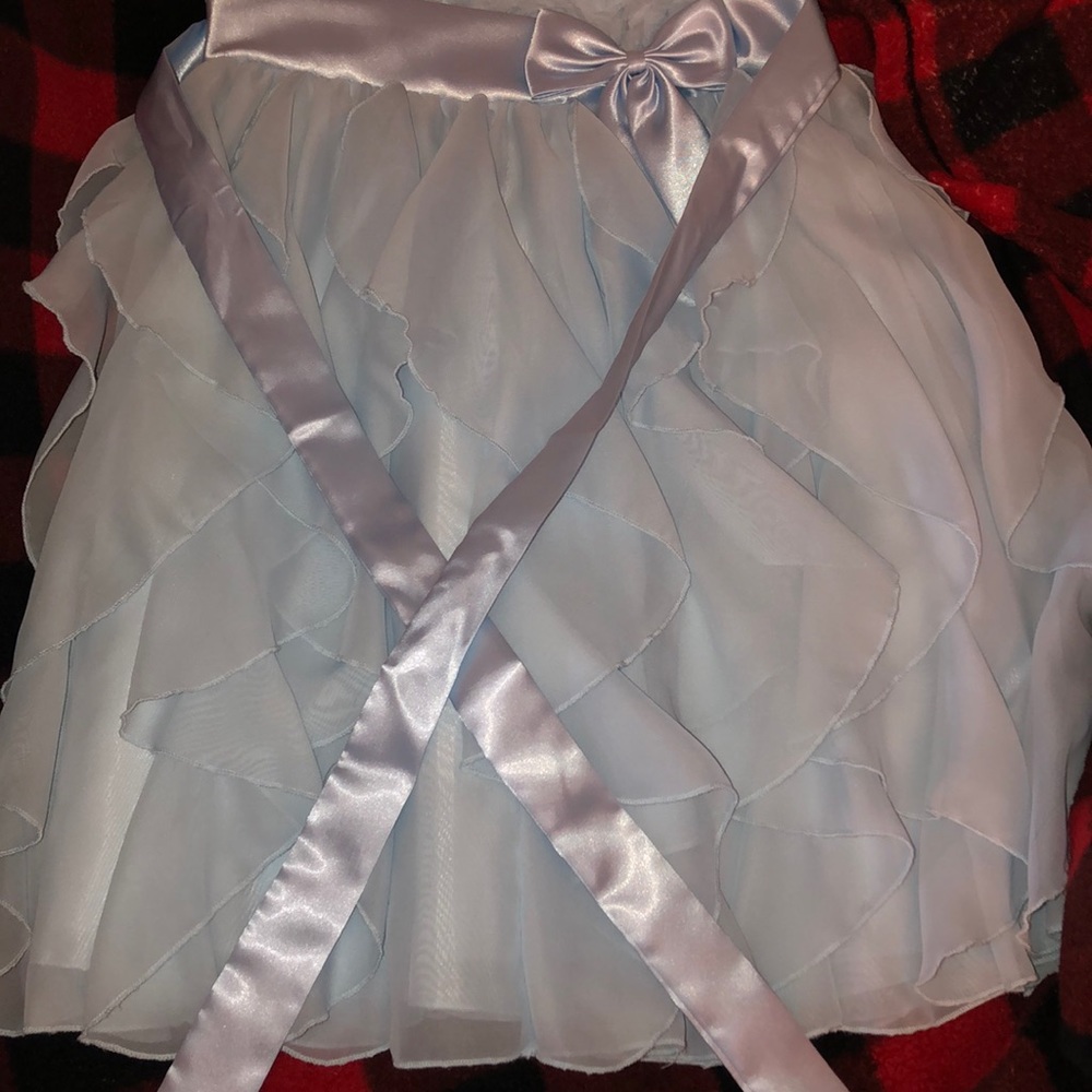 American Princess Blue Ruffle Dress - Picture 3 of 3